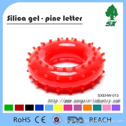 45KG Eco-friendly Round Shape silicone hand grip/power grip for promotional gift